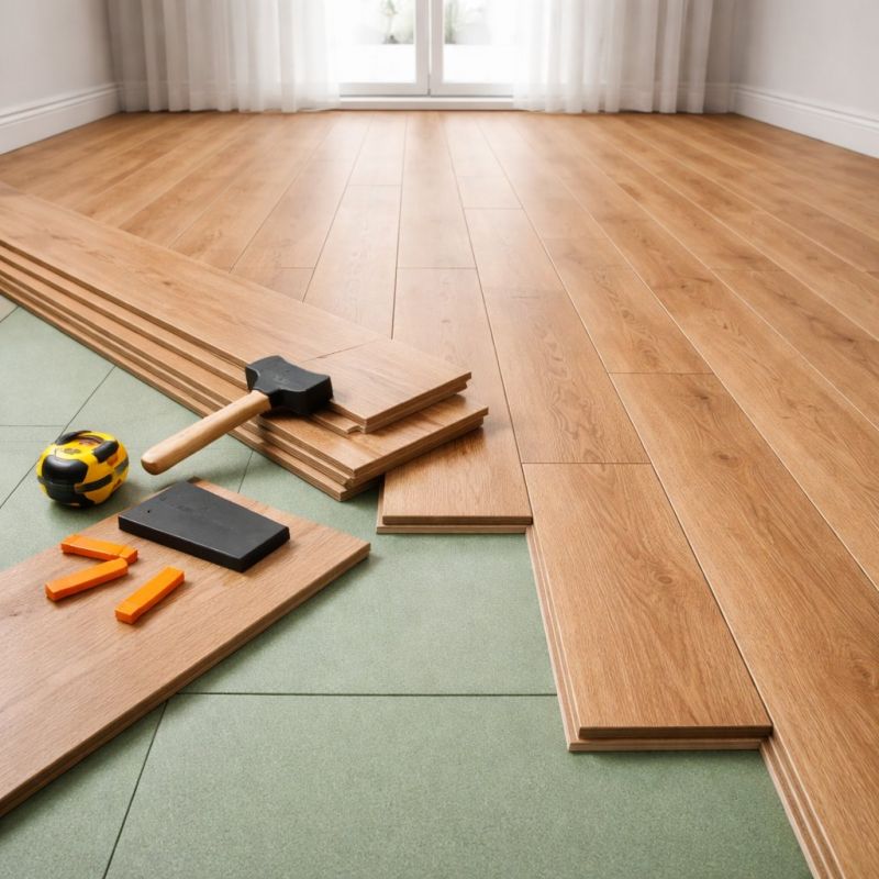 Laminate Floor Installation in Biddeford, ME