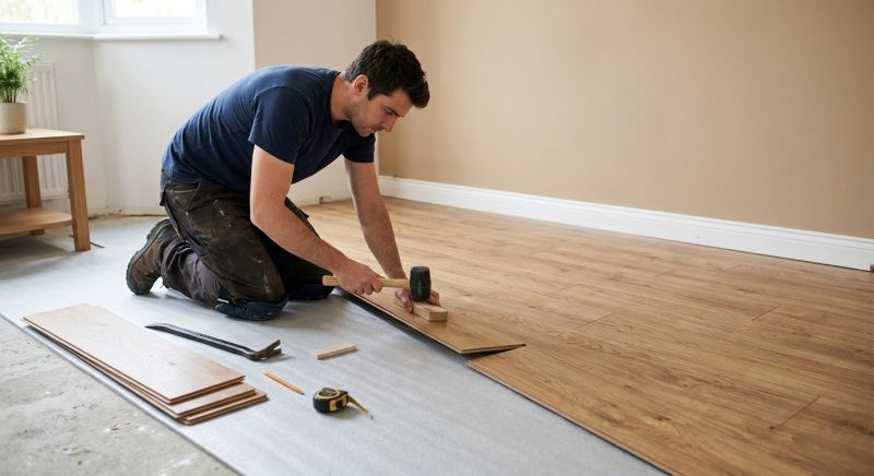 Laminate Floor Installation in Buxton, ME