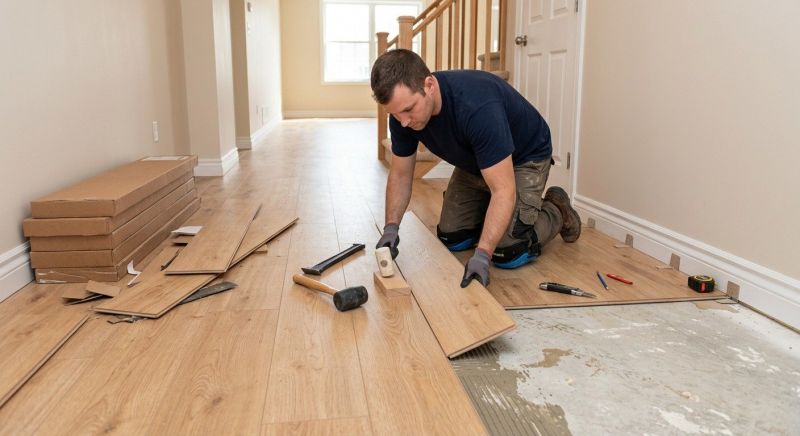 Laminate Floor Replacement in Yarmouth, ME