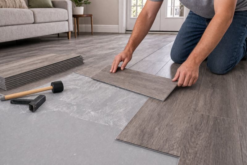 Luxury Vinyl Tile Installation in Limington, ME