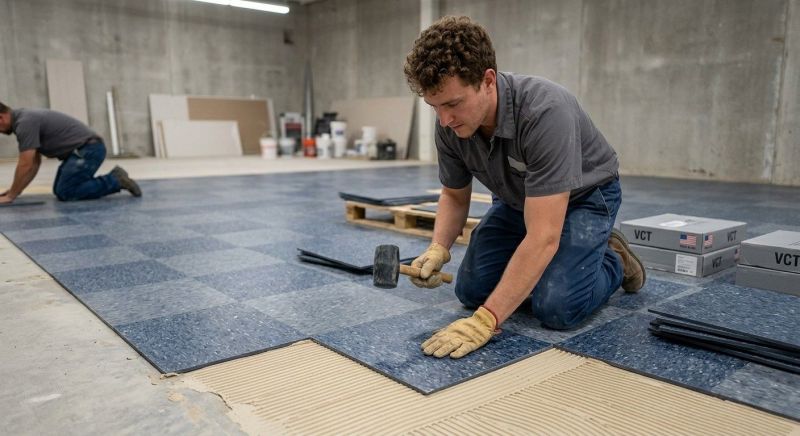 Lvt Flooring Installation in Gray, ME