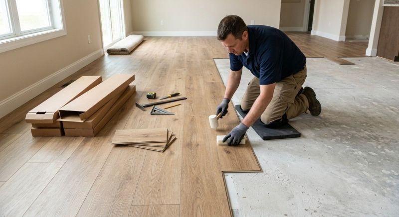 Lvt Flooring Installation in North Waterboro, ME