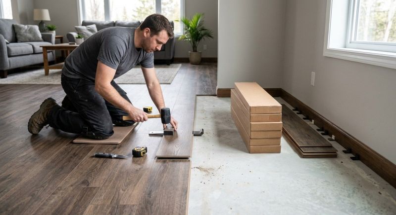 Lvt Flooring Installation in Sanford, ME
