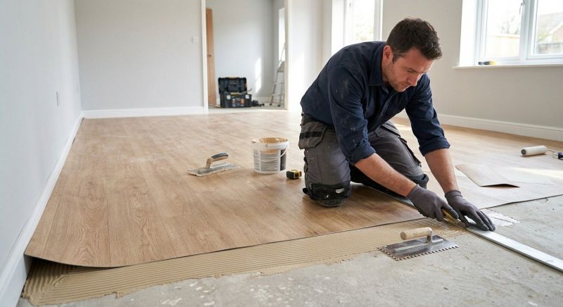Sheet Flooring Installation in Cumberland Center, ME