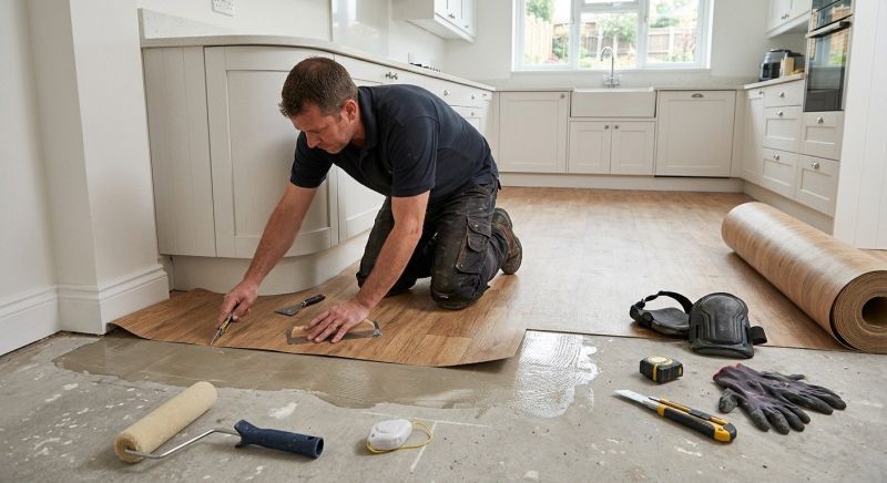 Sheet Linoleum Installation in Yarmouth, ME