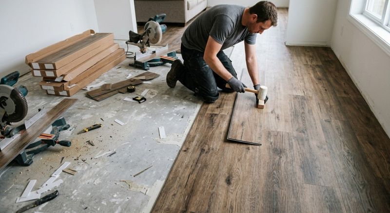 Vinyl Flooring Installation in Kennebunk, ME