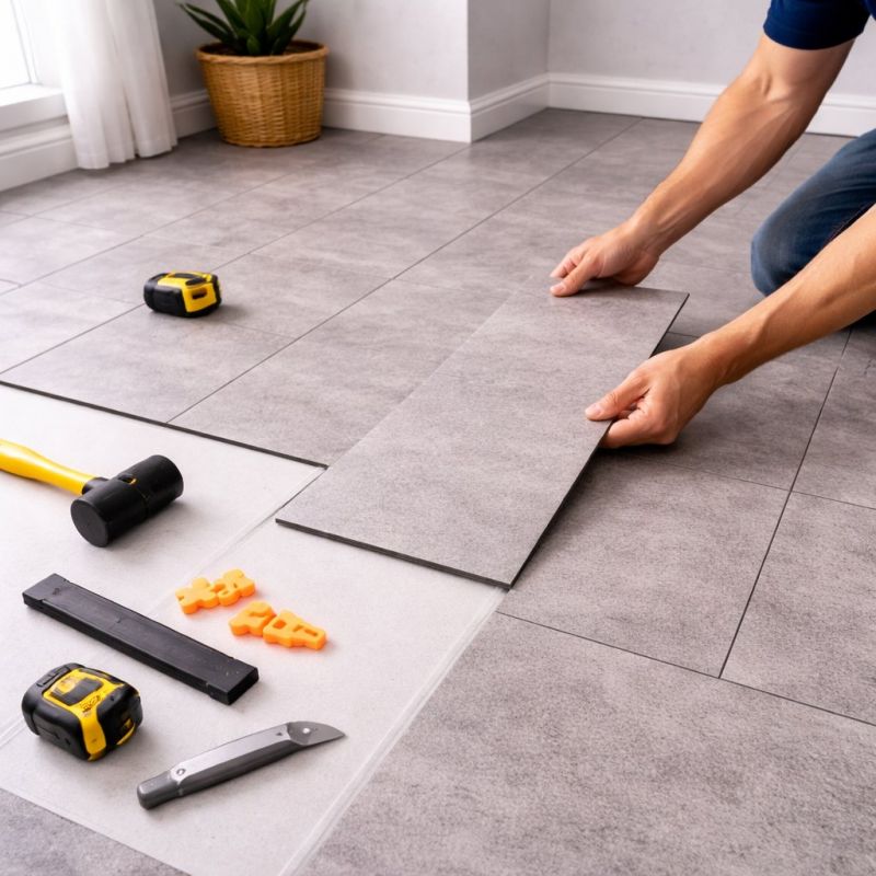 Vinyl Tile Replacement in Saco, ME